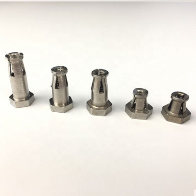 delicate stainless steel precession type back bolt